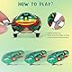 Frosch Spiel Aufziehspielzeug, 2 Stück Blechspielzeug Zum Aufziehen -Uhrwerk Spielzeug Frosch Springen, Eisen Kunst Retro Springende Frösche Spaß Spielzeug für Geschenktütenfüller