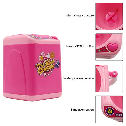 Escova de Maquiagem Anself Mini Máquina de Lavar para Crianças, Brinquedo Elétrico, Fofo, Esponja, E