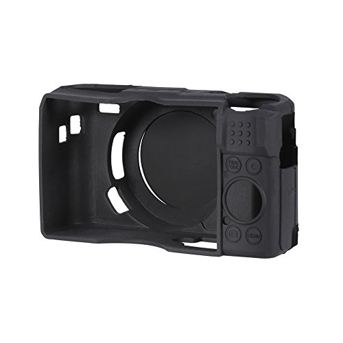 Funda de Silicona Protectora para Canon G7X II Negra - Fernando Cortés