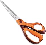 ♕【Universelle Stoffschere】—Unsere Büroschere ist perfekt für Büro, Schule, Haushalt, Handwerkswerkstatt, Waschküche. die 21 cm große Schere ist nicht nur ein vielseitig einsetzbares Werkzeug, sondern auch ein optimaler Begleiter für jeden, der gerne mit Stoffen arbeitet. Eine gut verarbeitete Schere ist unabdingbar für einen schönen und sauberen Schnitt