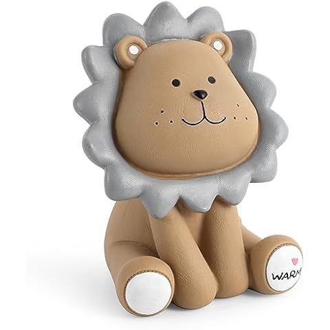 DUNSOO Lion Piggy Bank for Kids Cover