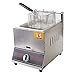 Frytownica, Komercyjna Frytkownica Gazowa, Frytkownica ze Stali Nierdzewnej z 1-2 Koszami do Frytownicy, Przenośny Zdejmowany Zbiornik na Olej I Kontrola Temperatury, Dla Restauracji Komercyjnych, Res