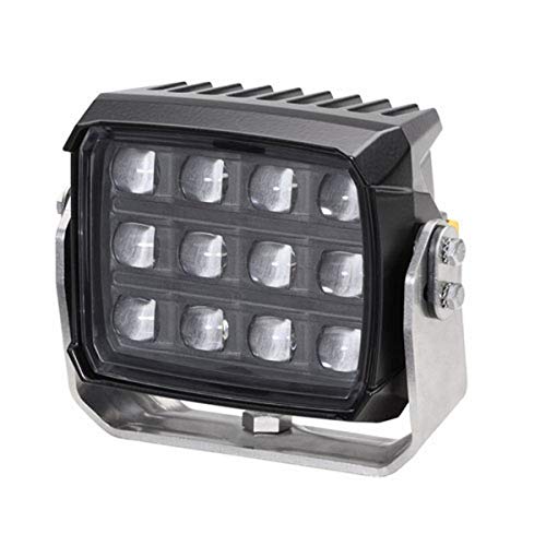 HELLA 1GA 996 197-001 LED-Arbeitsscheinwerfer - RokLUME 380N Zeroglare - 24V - 7800lm - Anbau/Bügelbefestigung - stehend…