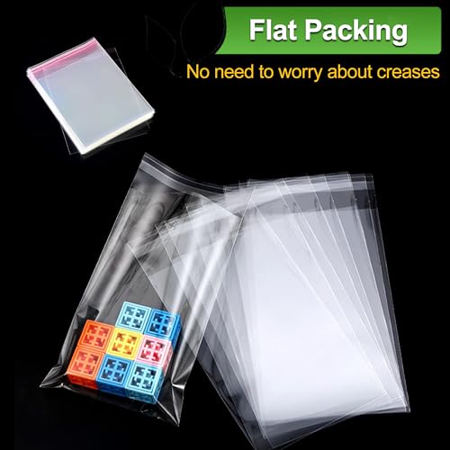 A3 Clear Cellophane Bags 100 Pack for Artwork/Photos/Cards/Prints - Strong Self Seal Display Bags 31cm x 42cm - Image 6