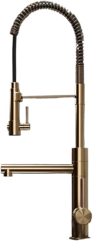 Black Kitchen Faucets Pull Down Sink Faucet Out Spring Spout Mixers Tap Hot Cold Water Crane