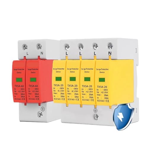 1�� SPD 2P 4P �T�[�W�v���e�N�^�[ ��d�� AC ���z �ƒ�p�ی�f�o�C�X �A���X�^�[ LBO 20KA 40KA 60KA(2,20-40kA)