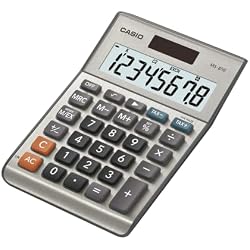1 of Casio MS-80B Desktop Calculator, Tax & Currency Tools | General purpose calculator with large display; ideal for home, office & everyday math