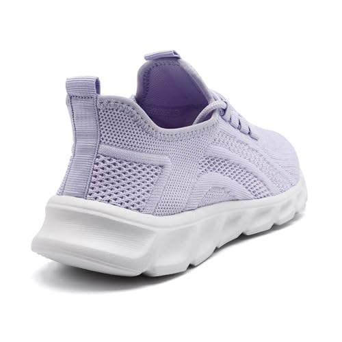 Image of DLWKIPV Womens Slip on Walking Tennis Shoes for Women Work Running Athletic Gym Sports Sneakers Lightweight Casual Shoe