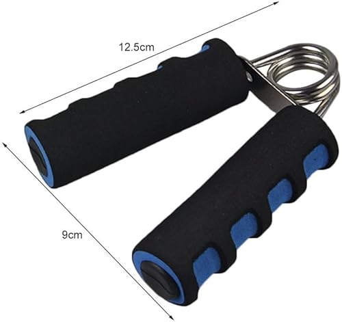 Miniatura 6 de Primavera mano agarre mano dedo fortalecedor dedo fuerza equipo de ejercicio esponja acero antebrazo salud constructor negroazul