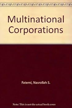Hardcover Multinational corporations : the problems and the prospects: A study Book