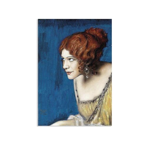 Peinture Tilla Durieux as Circe Franz Von Stuck : sublimez la décoration de votre salon