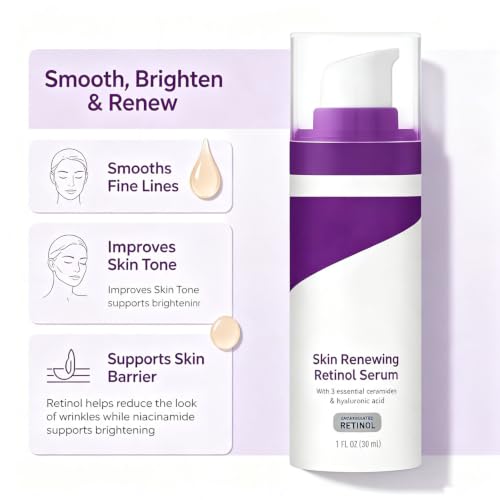 Image of CeraVe Retinol Serum for Face with Niacinamide & Hyaluronic Acid