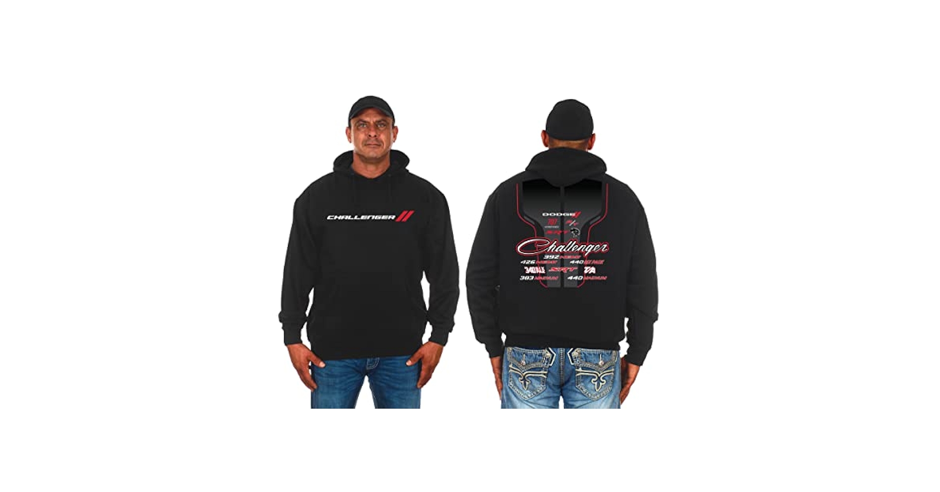 Amazon.com: JH DESIGN GROUP Men's Dodge Challenger Collage