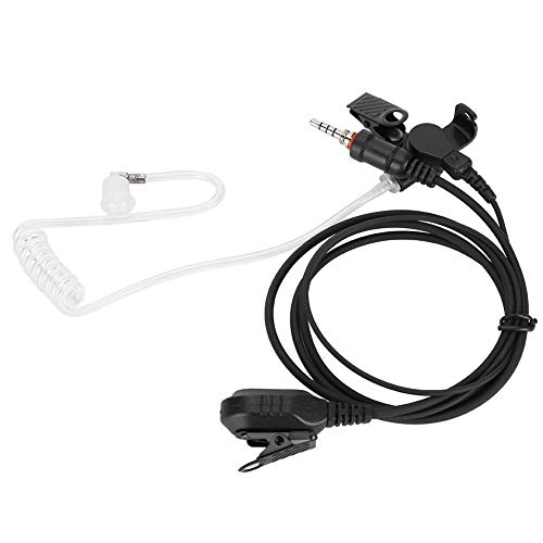 Fone de ouvido com tubo de ar acústico com tubo de ar IP54 à prova d'água para acampamento ao ar li