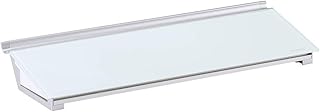 Quartet Glass Dry Erase Computer Pad, Desktop, 18" x 6", White Surface, Frameless Whiteboard/White Board (GDP186)