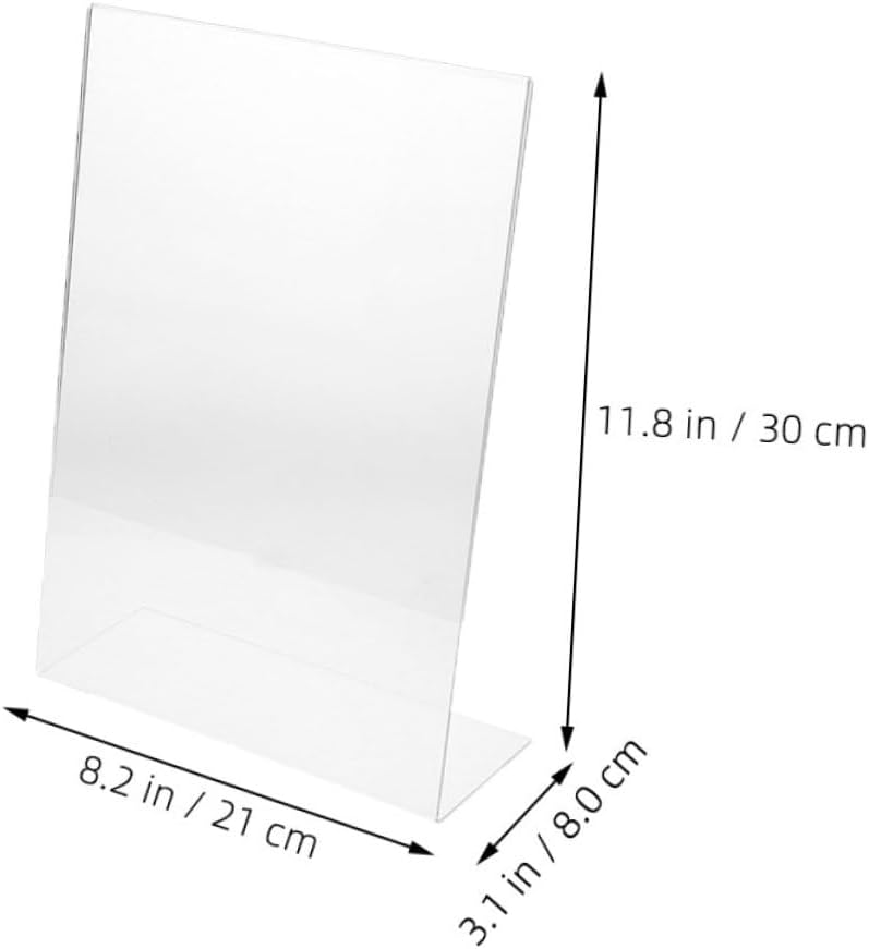 2pcs Acrylic Design Painting Board Support Rack for Writing and Drawing Tilted Tablet Storage Holder for Improved Comfort and