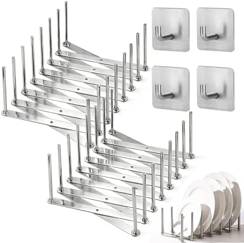 2er Set Rippchenhalter Aus Edelstahl – Verstellbar Von 9 Bis 84 Cm, Multifunktional Als Deckelhalter & Ständer, Für Grill & Küche – Robust & Rostfrei