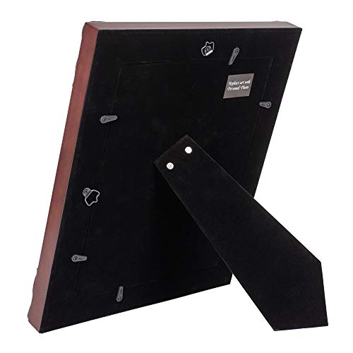 Cottage Garden Palm Of His Hand Irish Blessing Mahogany Rope Trim 8 X 10 Table Top And Wall Photo Frame #TOP4