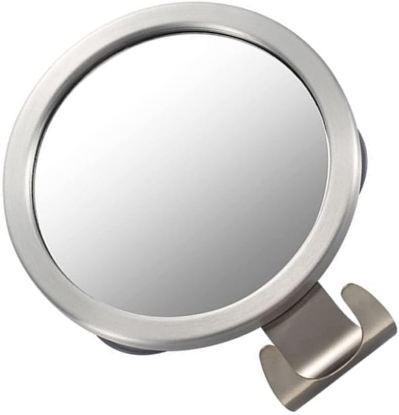 1pc Anti-Fog Shower Mirror with Hook Fogless Bathroom Mirror for Easy Installation for Shaving and Makeup Style Design for Versatile Use Durable and Convenient Bathroom