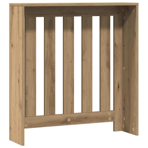 Cache-radiateur haut en chêne artisanal pour optimiser l'espace - 8