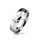Photo Gallery luxe modz anello per sensibilizzazione contro il cancro al seno, in acciaio inox, con nastro rosa, acciaio chirurgico Photo Gallery luxe modz anello per sensibilizzazione contro il cancro al seno, in acciaio inox, con nastro rosa, acciaio chirurgico