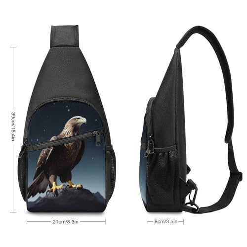 Morrales tipo sling bag para día casual y senderismo miniatura 2