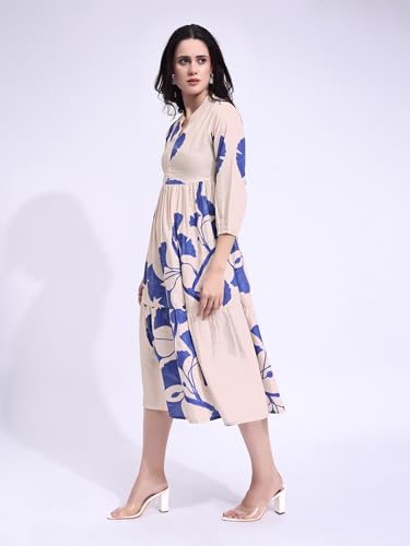 Image of PURVAJA Women's Maxi Cotton Blend Dress