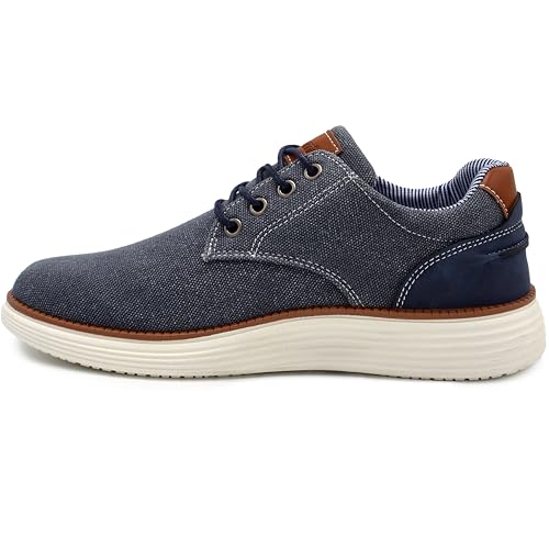 Image of AKADEMIKS Mens Dayton Oxford, Comfortable Footwear for Formal and Casual Wear