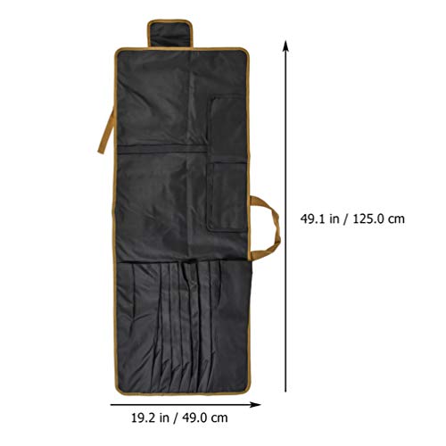 Bolsa para vara de pesca Besportble, bolsa para vara de pescaria, estojo organizador de equipamentos