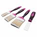 The Original Pink Box PB4PBS Pink Paint Brush and Scraper Set, 4-Piece