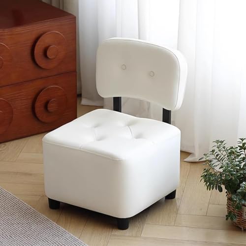 Siège gain de place blanc pour optimiser les petits salons - 2