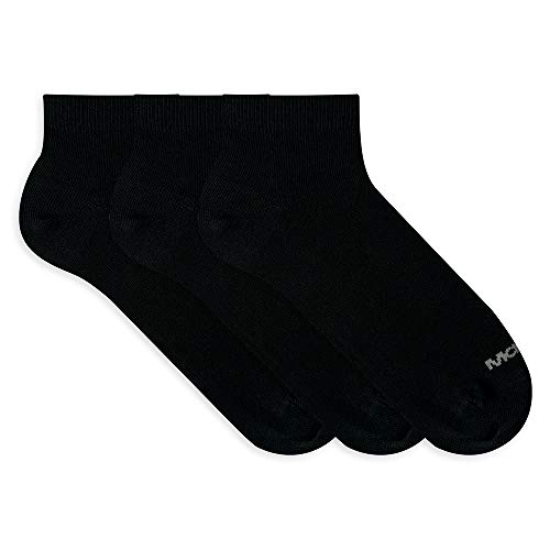 Kit 3 Pares Meia Sapatilha, Mash, Masculino, Preto/Preto/Preto, 39-44