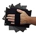 LapWorks iPad Air 2 Case with Soft Neoprene Handle with Stand - adjustable Velcro and 360 degree swiveling