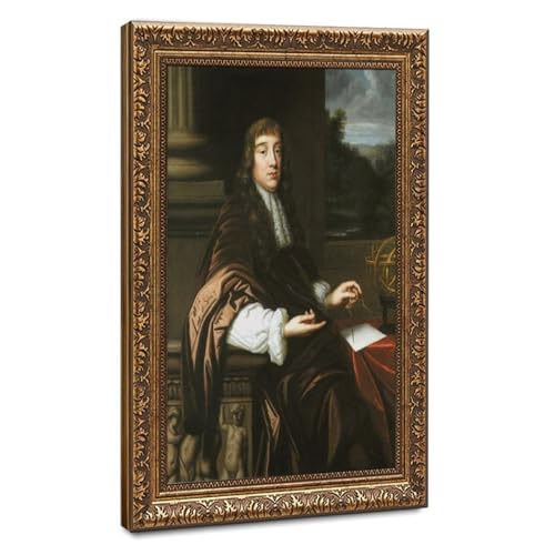 Impression sur toile Robert Hooke tableau mural haut de gamme 50,8 x 76,2 cm