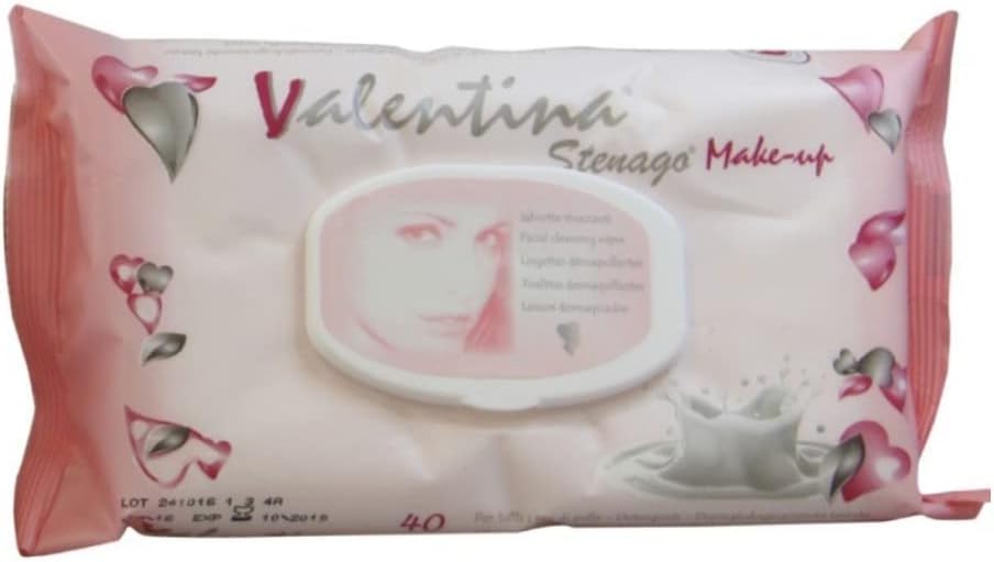 40 Lingettes Valentina make-up remover 40 Lingettes Valentina make-up remover