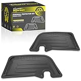 Cargo Side Protectors (2-Piece Set) - Exact Fit for Subaru Outback 2020 2021 2022 2023 2024 2025 Models - Heavy Duty Rubber Trunk Liner Replacement for OEM J501SAN260 - Interior Car Accessories