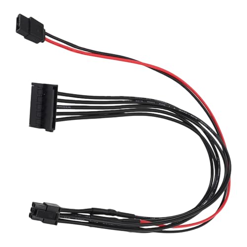 Cable adaptador de alimentación Mini6Pin a SATA 30cm y 35cm