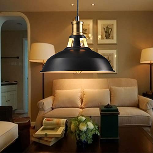 Luminaire suspendu cuisine blanc lustre moderne E27 pour restaurant - 3