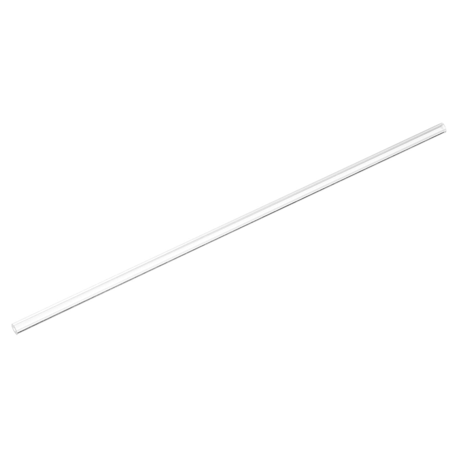 uxcell 2pcs Clear Rigid Tubing Pipe 3mm(1/8") ID x 7mm OD 1Ft(305mm) Round Plastic Polycarbonate Tube