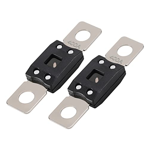 VEXUNGA Mega Fuse 400A MEGA/AMG/ANM Screw Fuse 400 Amp 400Amp High Current Strip Bolt-on Fuses for Cars (Pack of 2pcs) - Image 3