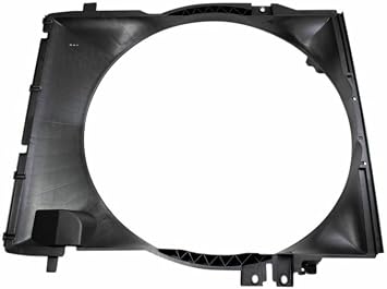 Engine Cooling Radiator Fan Shroud Direct Fit Compatible with Dodge Ram 2500 3500 6.7L