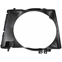 Engine Cooling Radiator Fan Shroud Direct Fit Compatible with Dodge Ram 2500 3500 6.7L