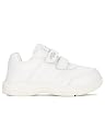Bata Unisex Velcro School Shoes - White (5 UK) (4511111) gallery image