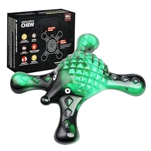 Dog Toys for Aggressive Chewers – Durable Dog Chew Toys for Medium Large Breed, Super Tough Dog Toys for Teething, Nylon Bones Toy to Keep Them Busy, Interactive Dog Toys for Boredom