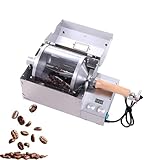 【Struttura resistente】La tostatrice per caffè in acciaio inossidabile è dotata di un corpo in acciaio inossidabile per uso alimentare e di un tamburo al quarzo resistente al calore. La struttura robusta offre un'eccellente ritenzione del calore e una lunga durata, garantendo prestazioni affidabili come tostatrice per caffè commerciale o unità domestica.