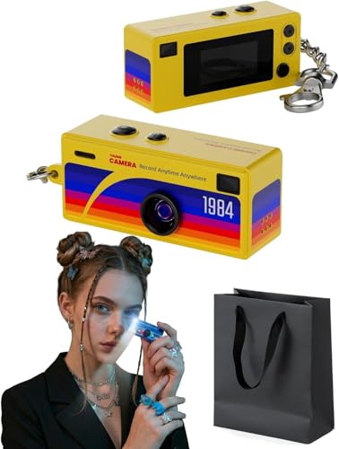 G6 Mini Thumb Camera, 1080P HD Mini Keychain Digital Camera,