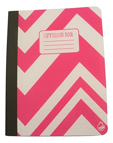 Cuaderno composición wide ruled Studio C fucsia 7.5x9.75 pulg miniatura 1