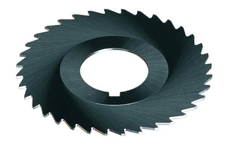 Cleveland C45532 Plain Metal Slitting Saw, High-Speed Steel, 38 Teeth, 2