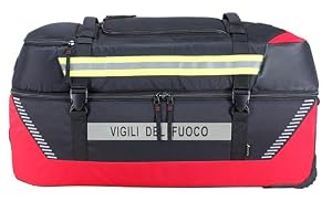 tee-uu JUMBOBAG Trolleytasche (inkl. 2 Reflexstreifen VIGILI DEL Fuoco)
