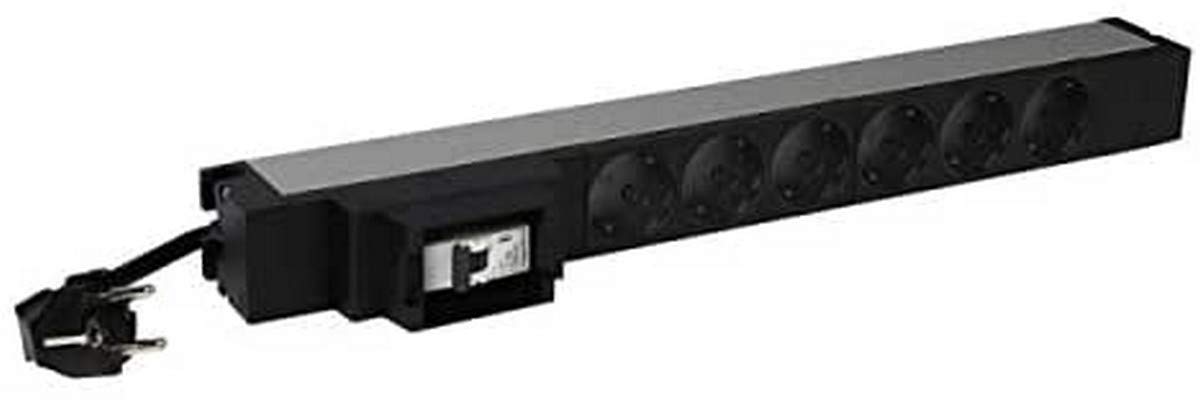 PDU 19" 6 SCHUKO +MCB